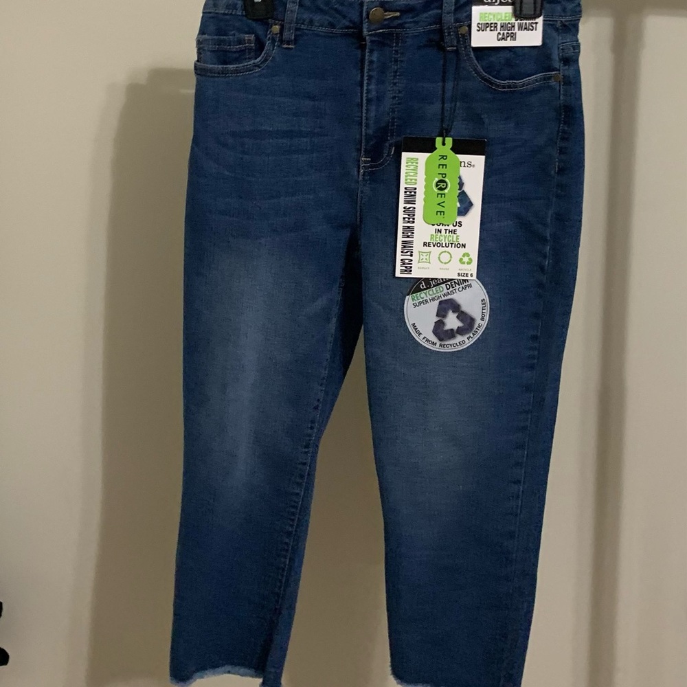 d.jeans recycled denim high waist size 6